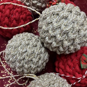 Horgolt karácsonyfadísz, Karácsony, Karácsonyi lakásdekoráció, Karácsonyfadíszek, Horgolás, MESKA