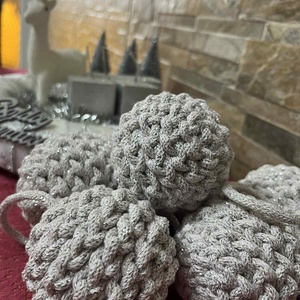 Horgolt karácsonyfadísz - karácsony - karácsonyi lakásdekoráció - karácsonyfadíszek - Meska.hu