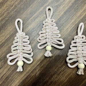 Horgolt karácsonyfadísz - Meska.hu