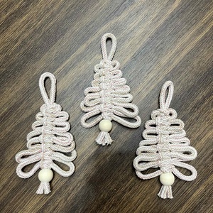 Horgolt karácsonyfadísz - karácsony - karácsonyi lakásdekoráció - karácsonyfadíszek - Meska.hu