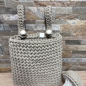 Horgolt tároló - otthon & életmód - tárolás & rendszerezés - tárolókosár - Meska.hu