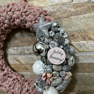 Téli  ajtódísz - Meska.hu