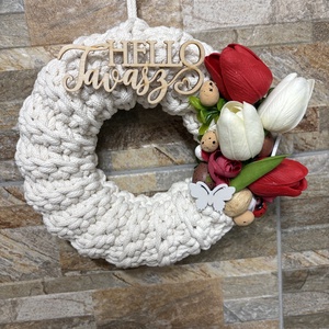 Tavaszi  ajtódísz - Meska.hu