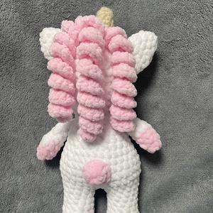 Amigurumi Unicornis - játék & sport - plüssállat & játékfigura - unikornis - Meska.hu