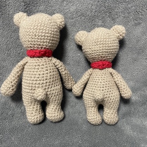 Amigurumi Maci pár - játék & sport - plüssállat & játékfigura - maci - Meska.hu