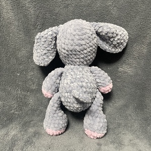 Amigurumi elefánt - játék & sport - plüssállat & játékfigura - elefánt - Meska.hu
