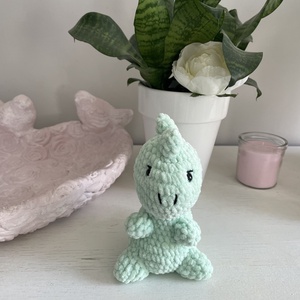 Amigurumi dino - játék & sport - plüssállat & játékfigura - más figura - Meska.hu