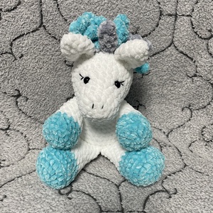 Amigurumi unikornis - Meska.hu