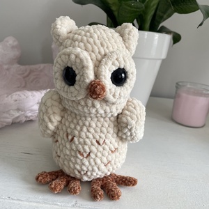 Amigurumi bagoly - Meska.hu