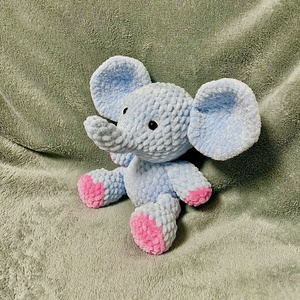 Amigurumi elefánt - Meska.hu