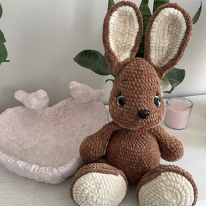Amigurumi nyúl - játék & sport - plüssállat & játékfigura - nyuszi - Meska.hu
