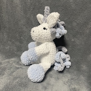 Amigurumi unikornis - Meska.hu