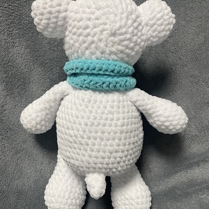 Horgolt jegesmedve - játék & sport - plüssállat & játékfigura - maci - Meska.hu