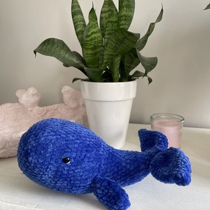 Horgolt delfin, Játék & Sport, Plüssállat & Játékfigura, Más figura, Horgolás, MESKA