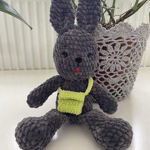 Horgolt nyuszi, Játék & Sport, Plüssállat & Játékfigura, Nyuszi, Horgolás, MESKA