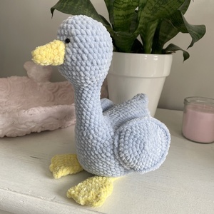 Horgolt liba - játék & sport - plüssállat & játékfigura - madár - Meska.hu