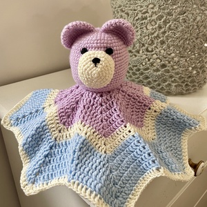 Horgolt szundi kendő, Játék & Sport, Plüssállat & Játékfigura, Maci, Horgolás, MESKA