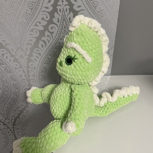 Horgolt dinó - játék & sport - plüssállat & játékfigura - plüss dínók - Meska.hu