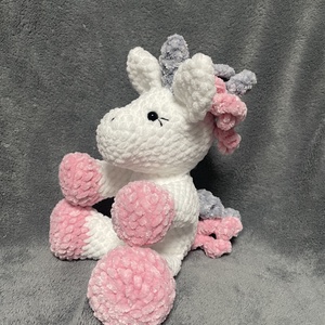 Horgolt unikornis, Játék & Sport, Plüssállat & Játékfigura, Plüss mesefigurák, Horgolás, MESKA