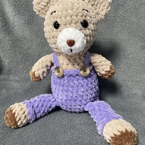 Horgolt maci - játék & sport - plüssállat & játékfigura - maci - Meska.hu