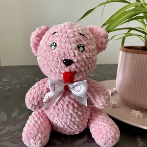 Horgolt maci, Játék & Sport, Plüssállat & Játékfigura, Maci, Horgolás, MESKA