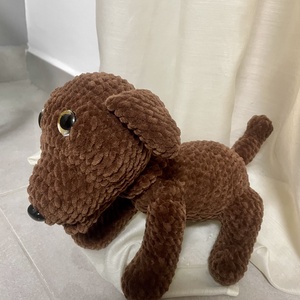 Horgolt kutyus - játék & sport - plüssállat & játékfigura - kutya - Meska.hu