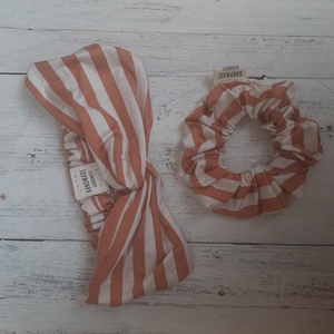 Hajpánt + hajgumi szett - ruha & divat - hajdísz & hajcsat - hajráf & hajpánt - Meska.hu