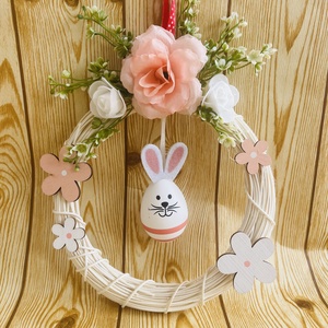 Húsvéti ajtókopogtató - otthon & életmód - dekoráció - ajtó- és ablak dekoráció - ablakdísz - Meska.hu