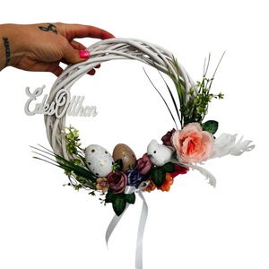 Édes otthon húsvéti  ajtókopogtató - Meska.hu