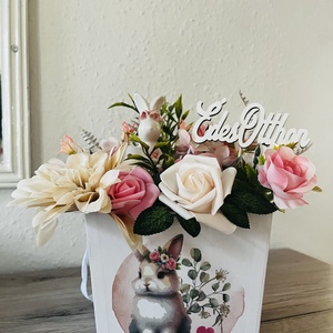 Tavaszi asztal dísz  - otthon & életmód - dekoráció - asztal és polc dekoráció - asztaldísz - Meska.hu