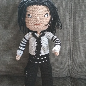 Horgolt Michael Jackson baba - Meska.hu