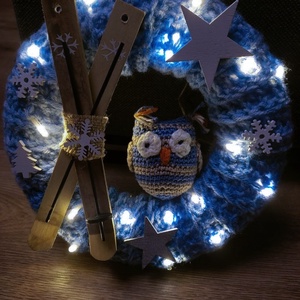 Világító ajtódísz - otthon & életmód - dekoráció - dísztárgy - Meska.hu