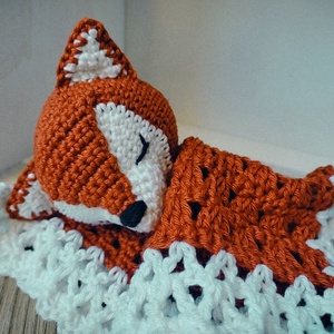 Róka szundikendő, Baba - mama, Babalátogató ajándékcsomag, , MESKA