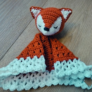 Róka szundikendő - baba - mama - babalátogató ajándékcsomag - Meska.hu