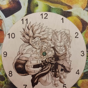 Dragon ball óra  - otthon & életmód - dekoráció - fali és függő dekoráció - falióra & óra - Meska.hu