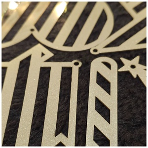 Karácsonyfadíszek - 5 db-os khaki bronz szett - karácsony - karácsonyi lakásdekoráció - karácsonyfadíszek - Meska.hu