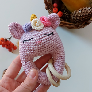 Unicornis csörgő - Meska.hu Unicornis csörgő - Meska.hu