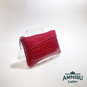 Piros lakk krokkómintás ívelt egy cipzáras kulcstartó C5008, Táska & Tok, Kulcstartó & Táskadísz, Kulcstartó, , MESKA