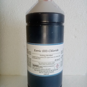 Vasklorid ,  Ferric (III)Chloride, fém maratószer, etching mordant 1000 ml, Kellékek & szerszámok, Vegyes alapanyag, Egyéb alapanyag, Fémmegmunkálás, MESKA