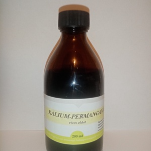 Hipermangán, káliumpermanganát 200 ml, Otthon & Életmód, Ház & Kert, Szerszám & Eszközök, , MESKA