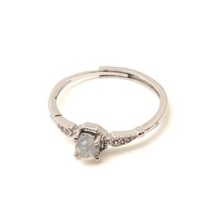 Védelmező labradorit ásvány gyűrű állítható 4mm, Ékszer, Gyűrű, , MESKA