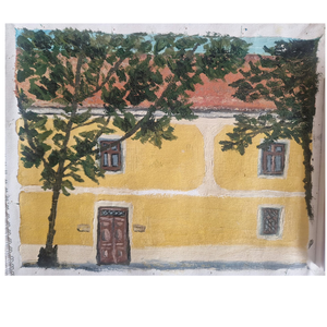 Múzeum utca, Pécs (Museum Streeet) - művészet - festmény - olajfestmény - Meska.hu