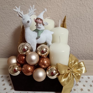 Mesés adventi asztali dísz  - Meska.hu