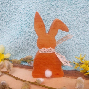 Nyúl háttal, Otthon & Életmód, Dekoráció, Dísztárgy, Famegmunkálás, MESKA