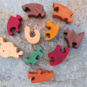 Csiga puzzle - játék & sport - puzzle - forma puzzle - Meska.hu