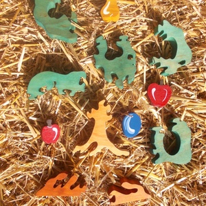 Gyümölcsfa puzzle - játék & sport - puzzle - forma puzzle - Meska.hu