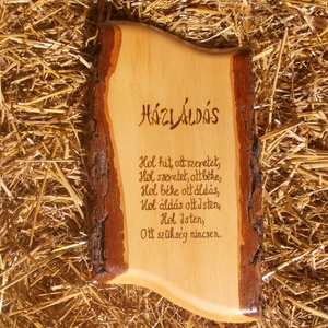 Házi áldás - otthon & életmód - dekoráció - fali és függő dekoráció - falra akasztható dekor - Meska.hu