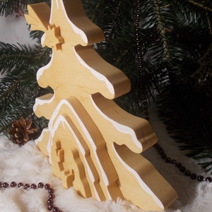 3D Betlehem havas - karácsony - karácsonyi lakásdekoráció - karácsonyi lakásdíszek - Meska.hu