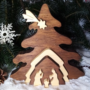 3D Betlehem pácolt - Meska.hu