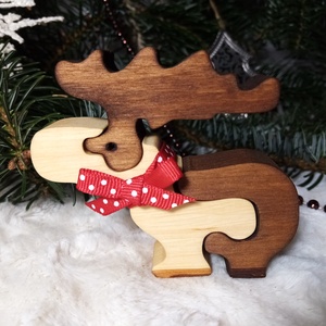 Szarvas puzzle - Meska.hu